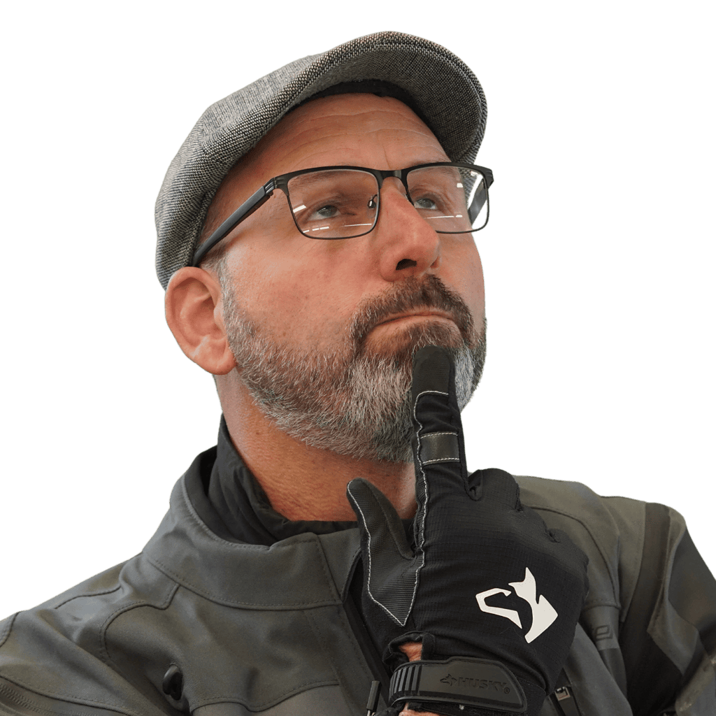 Image of Bret Tkacs thinking.